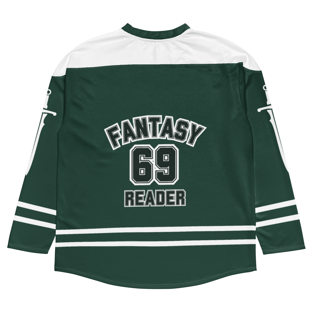 Image of Fantasy reader Recycled hockey fan jersey fantasy 