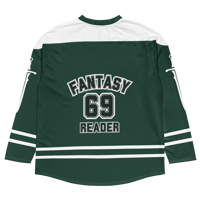 Image 2 of Fantasy reader Recycled hockey fan jersey fantasy 