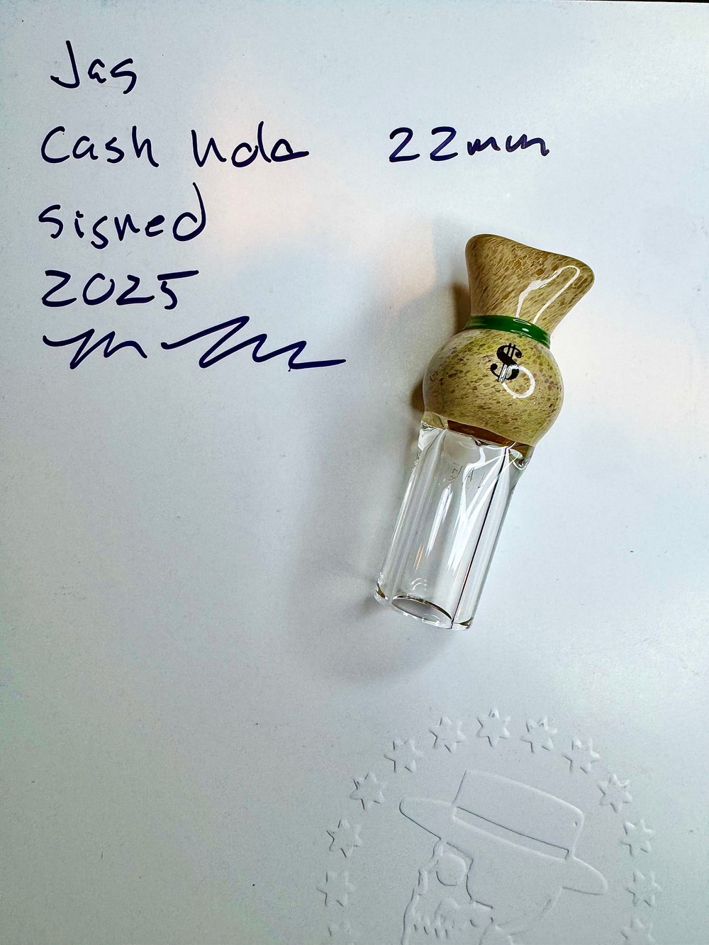 Image of 2025 JAG CASH HOLE TIP SIGNED