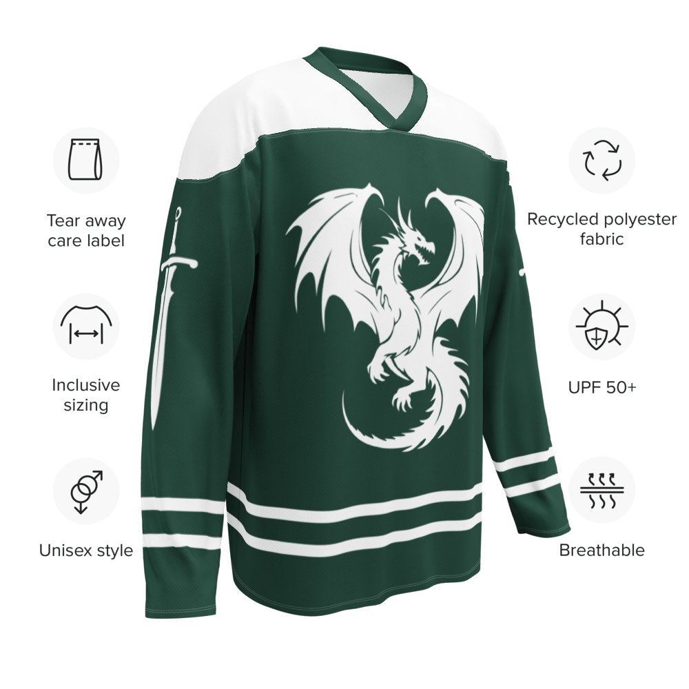 Image of Fantasy reader Recycled hockey fan jersey fantasy 