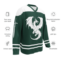 Image 4 of Fantasy reader Recycled hockey fan jersey fantasy 