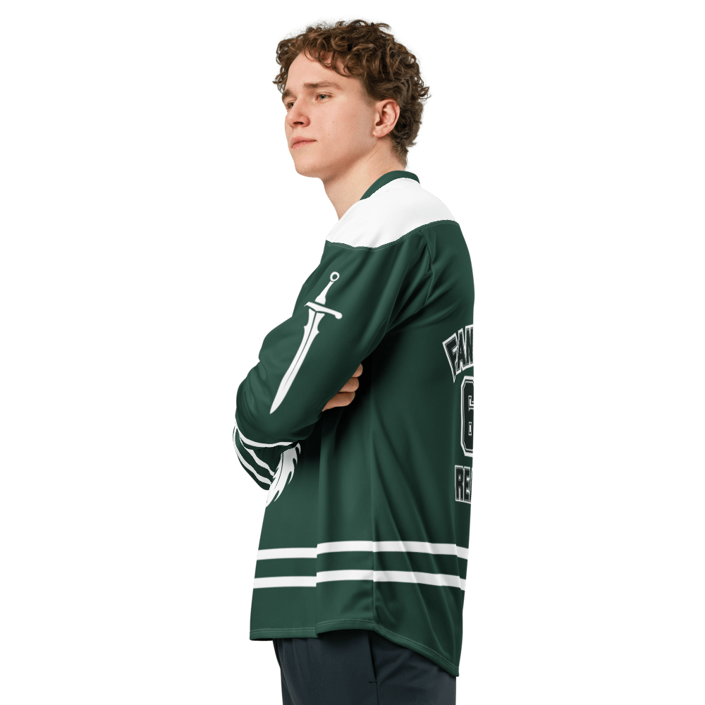 Image of Fantasy reader Recycled hockey fan jersey fantasy 