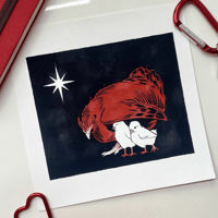 Image 1 of Mother Hen Print