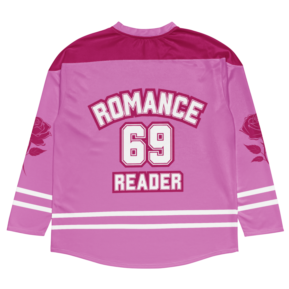 Image of Romance Reader Recycled hockey fan jersey romance