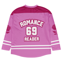 Image 2 of Romance Reader Recycled hockey fan jersey romance