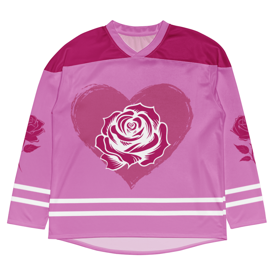 Image of Romance Reader Recycled hockey fan jersey romance