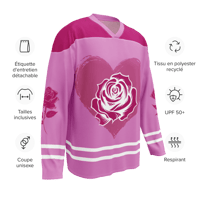 Image 4 of Romance Reader Recycled hockey fan jersey romance