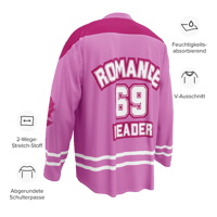 Image 5 of Romance Reader Recycled hockey fan jersey romance