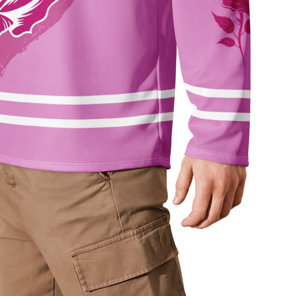 Image of Romance Reader Recycled hockey fan jersey romance