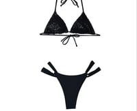 Image 3 of Bikini Page - Black Sequins