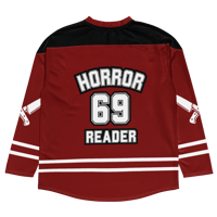 Image 2 of Horror Reader Recycled hockey fan jersey 