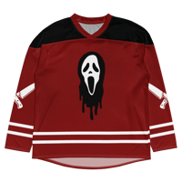 Image 1 of Horror Reader Recycled hockey fan jersey 