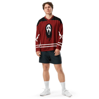 Image 10 of Horror Reader Recycled hockey fan jersey 