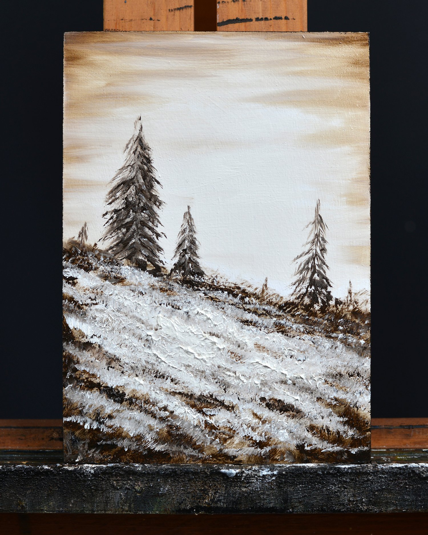 Image of Field and Cedars 02