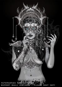 Image 1 of #4:Luna: Sinners Club Art Print