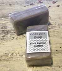 Black Russian Leather -Goat Milk Soap