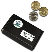 Image 1 of Copper Silver (Brass) Quarter