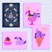Image 1 of ✷ ☾ ✷ doggo art prints // hunde kunstdrucke ✷ ☽ ✷