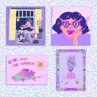 Image 1 of ✷ ☾ ✷ art prints good vibes only // kunstdrucke good vibes only ✷ ☽ ✷