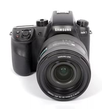 Image 2 of Samsung NX-1 DSLR digital camera w/ 16-50mm F2-2.8 OIS lens + battery, charger #0222
