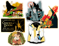 LOTR Stickers