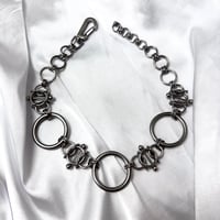 Image 1 of . : + barbell/o ring choker + : .