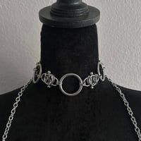 Image 2 of . : + barbell/o ring choker + : .