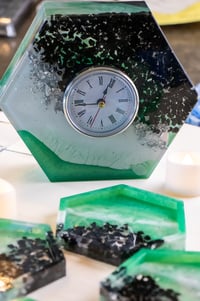Image 4 of Green, Black and White Coasters