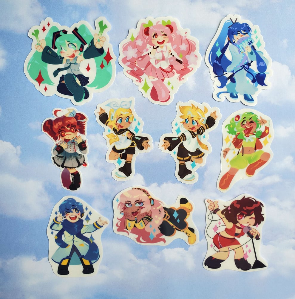 Image of Vocaloid Stickers