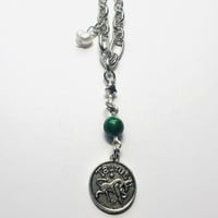 Image 1 of Handmade Zodiac Taurus Necklace 