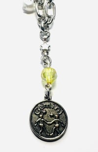 Image 1 of Handmade Zodiac Gemini Necklace 