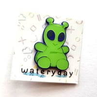 Alien Plush Enamel Pin