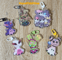 Image 2 of Wave 2 Mimikyu Acrylic Keychains