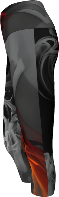 Image 2 of On Fire Yoga Capris