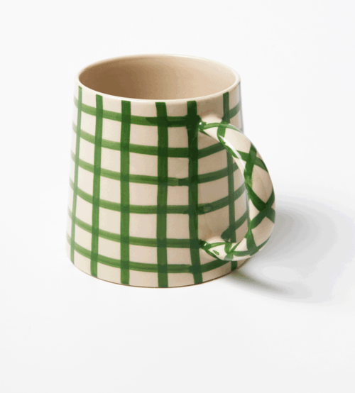 Image of Green Check mug 
