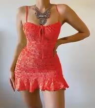 Image 4 of  Flirty Blossom Mini Dress