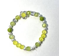 Image 7 of Handmade Flower, Pearl & Crystal Bracelets 