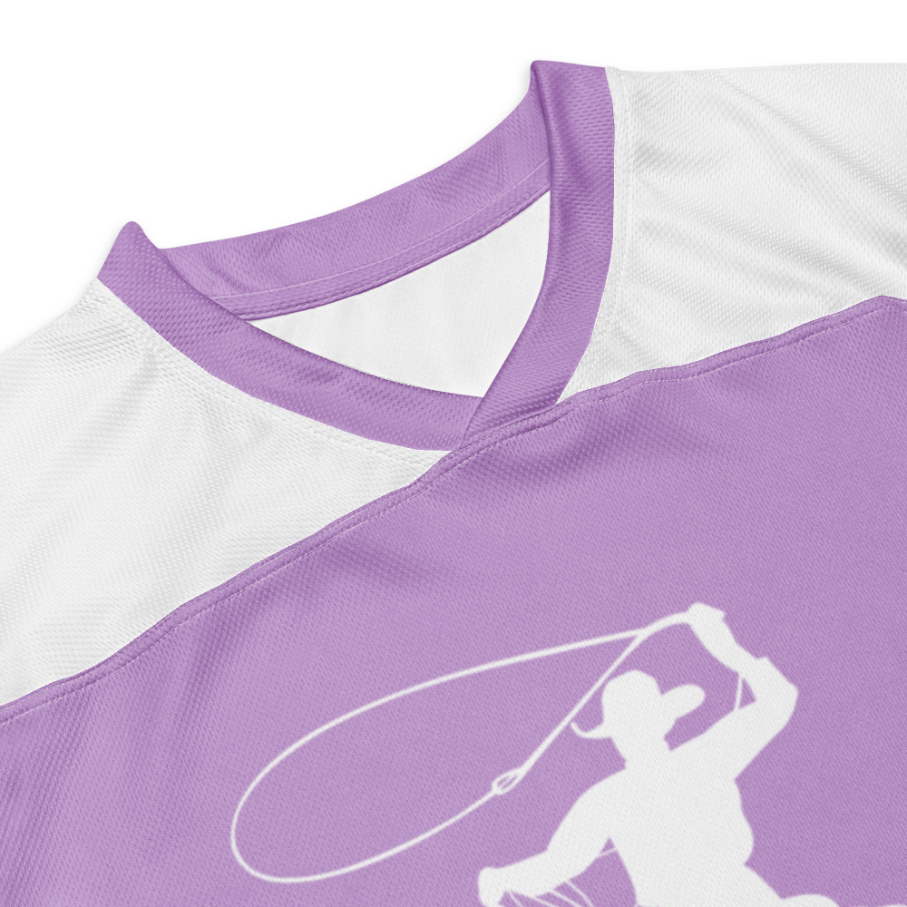 Image of Cowboy romance Recycled hockey fan jersey