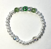 Image 7 of Handmade Evil Eye & Pearl Bracelet 