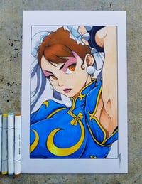 THE QUEEN CHUN LI ORIGINAL ART