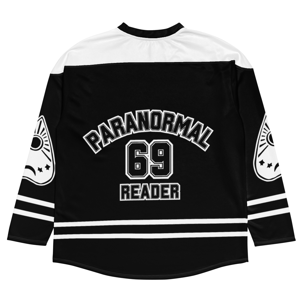Image of Paranormal reader Recycled hockey fan jersey