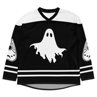 Image 5 of Paranormal reader Recycled hockey fan jersey