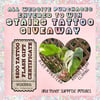 Extra Entry to Win STAIRS TATTOO GIVEAWAY!