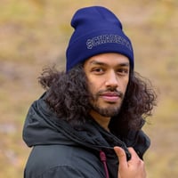 Image 10 of CHADETTE BOLD – EMBROIDERED Cuffed Beanie