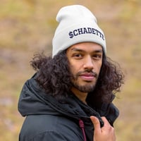 Image 7 of CHADETTE BOLD – EMBROIDERED Cuffed Beanie