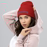 Image 11 of CHADETTE BOLD – EMBROIDERED Cuffed Beanie