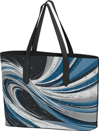 Image 1 of Vegan Leather Tote Bag - Winter Winds