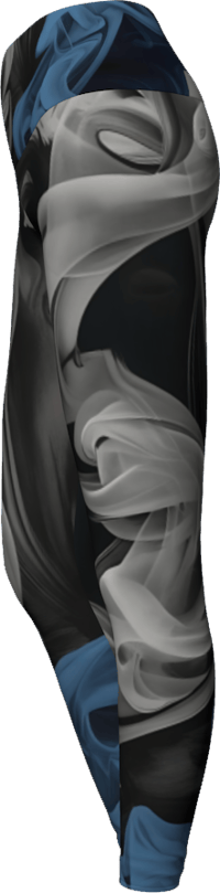 Image 2 of Blue Smoke Yoga Leggings