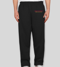 Image 1 of Jerzees open bottom swetapants with pockets