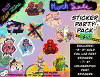 Sticker Party Pack